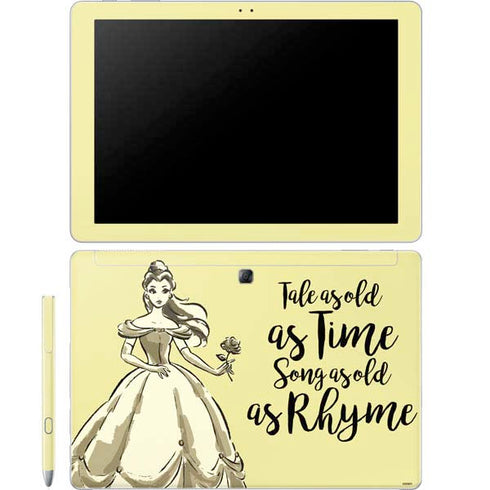 Disney Princess Belle Tale As Old As Time Art Galaxy Book 12in Skin